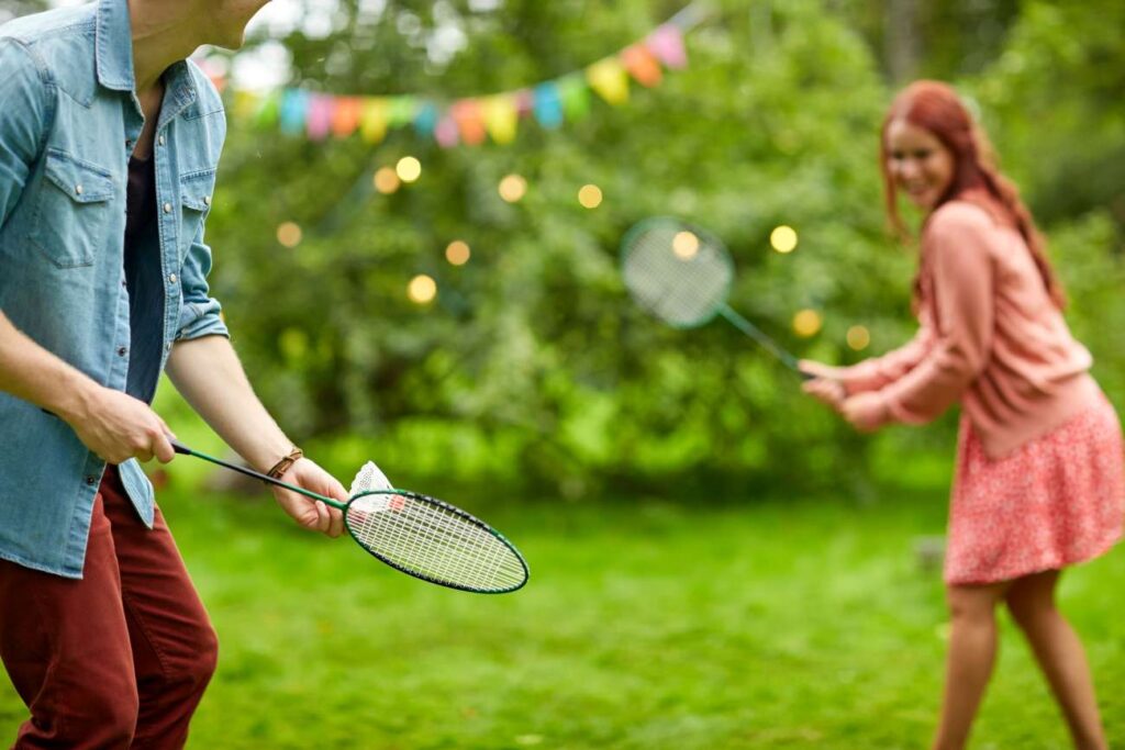 Sport im Garten