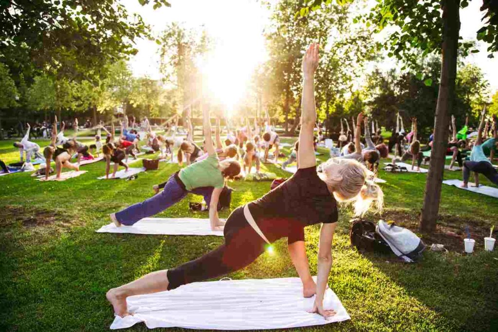 Sport im Park